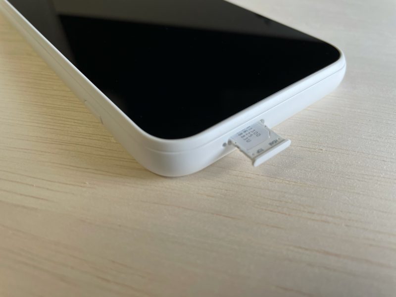 【SCR01】Galaxy 5G Mobile Wi-Fi SIMスロット