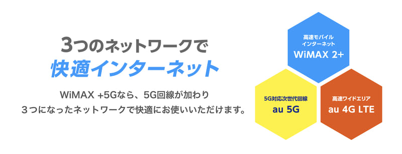 auの電波も併用しているため使えるエリアが広い