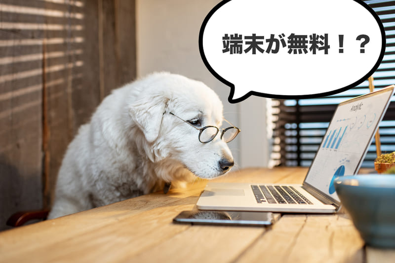 モバイルWi-Fiの端末を無料配布している事業者はある?