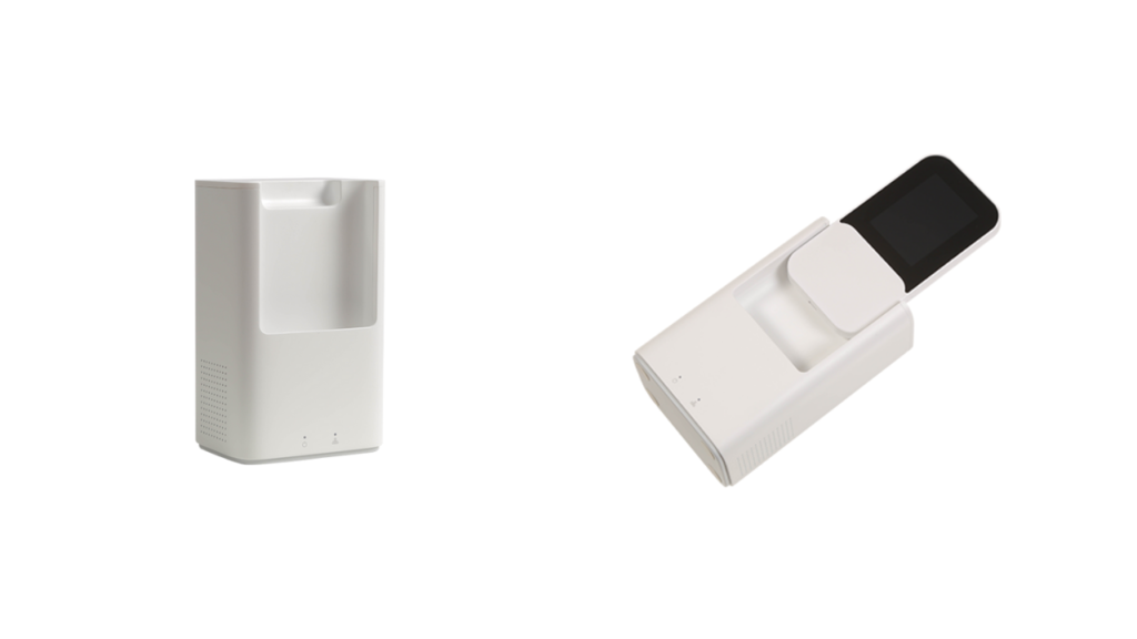 専用クレードル利用で据え置き型ルーターとしても利用可能