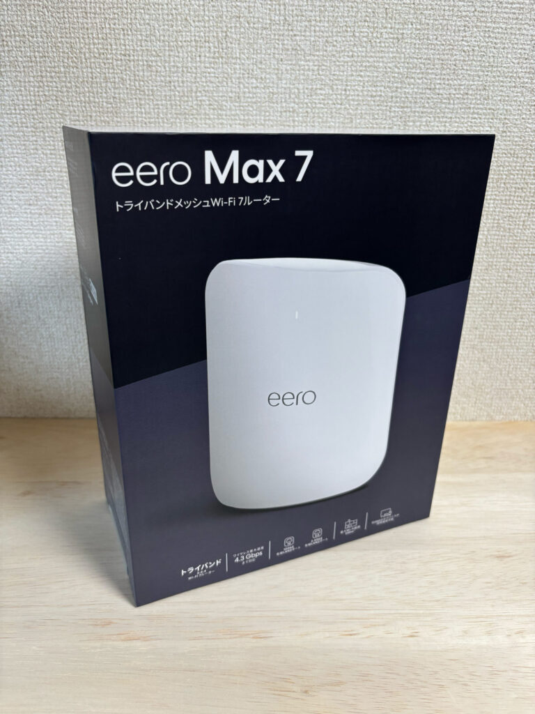eero Max 7の外箱