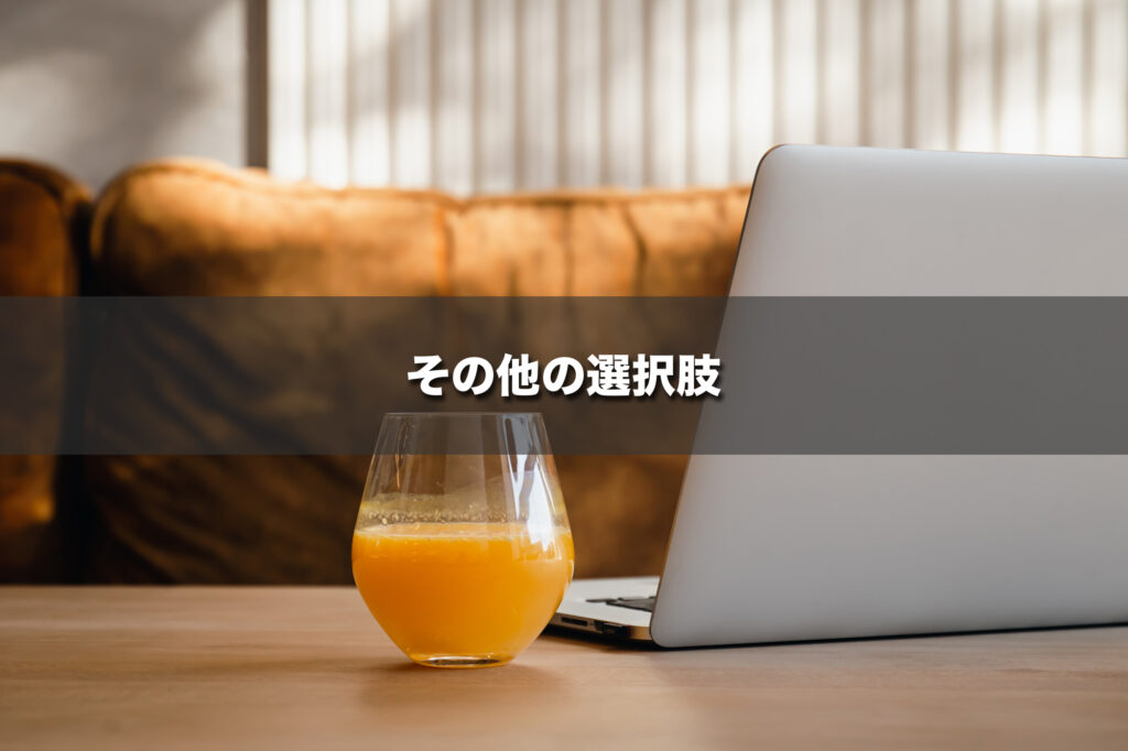 【その他の選択肢】スマホのテザリングやCATVも利用可能なケースあり