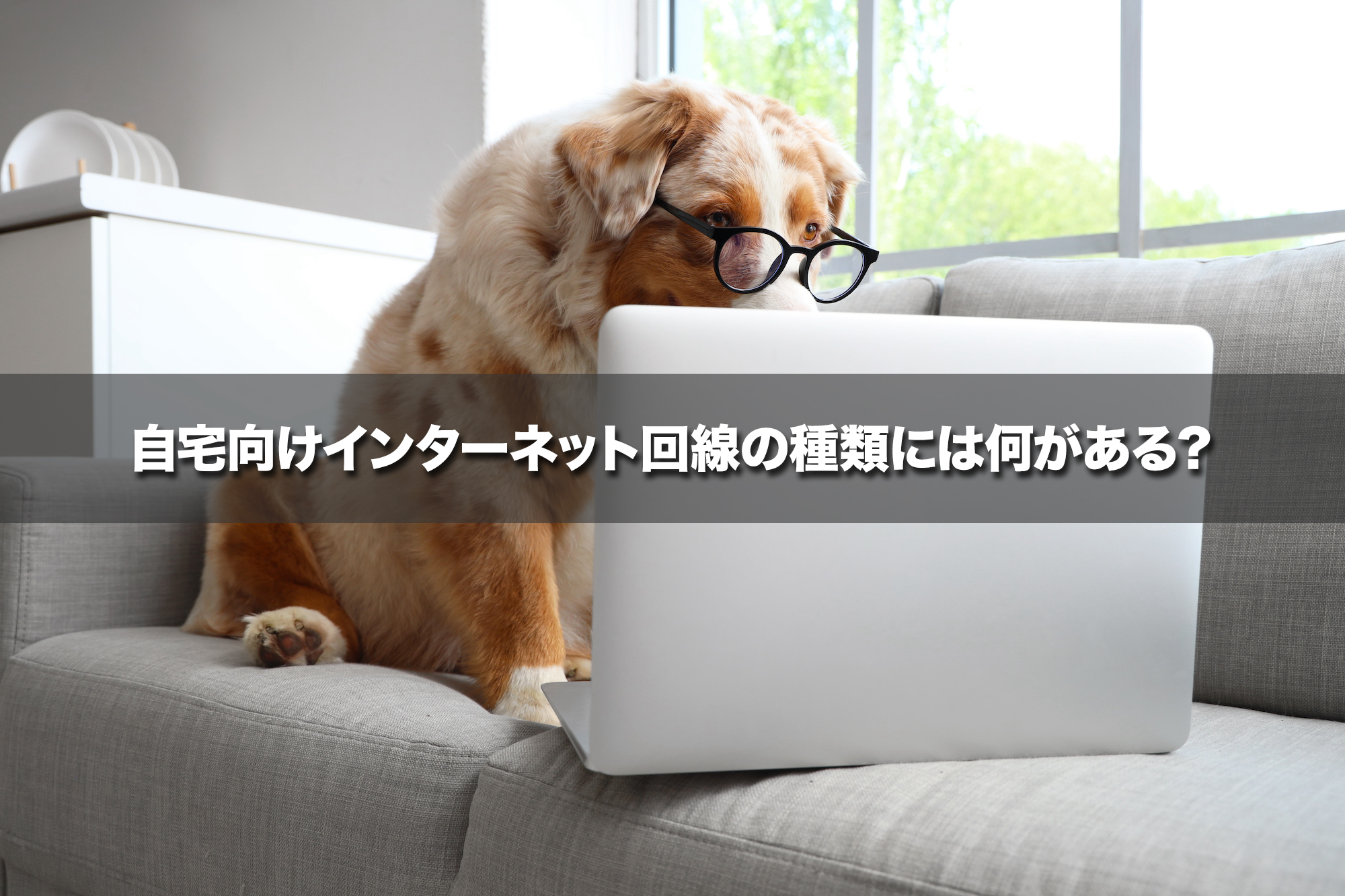 自宅向けインターネット回線の種類には何がある？